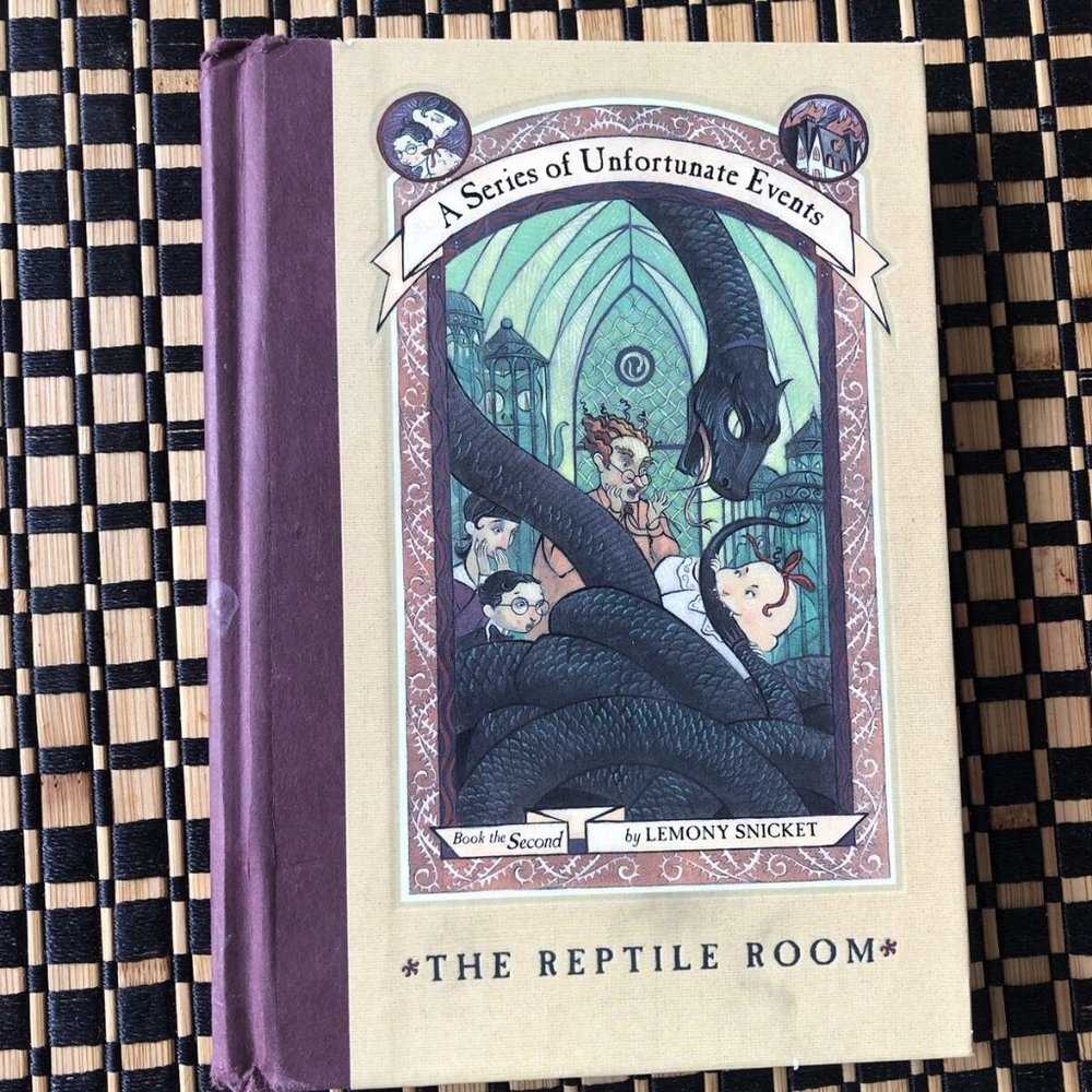 A Series of Unfortunate Events: # 2 The Reptile Room By Lemony Snicket